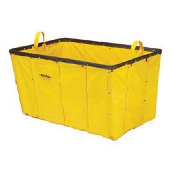 Global Industrial Liner for Best Value 8 Bushel Yellow Vinyl Basket Bulk Truck 241987YL